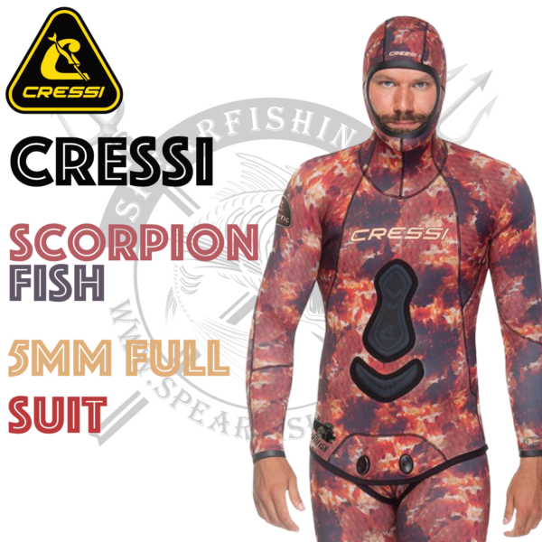 Cressi ScorpionFish 2 Piece Wetsuit 5mm