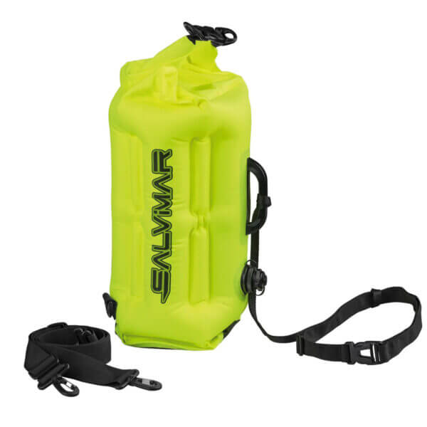 Swimmy safe bag in yellow - closed view