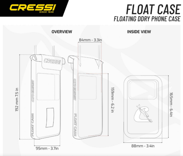 Cressi Floating Waterproof Phone Case - Image 6