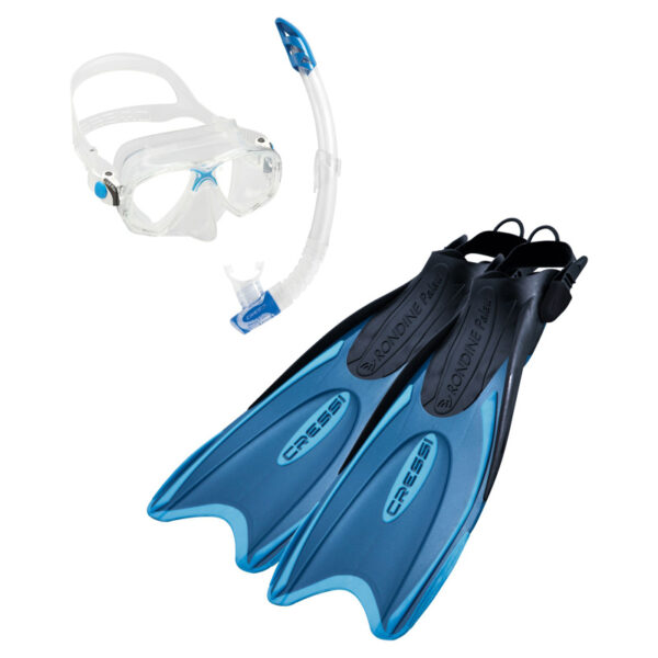 Cressi Palau Snorkeling Fins Set - Adult